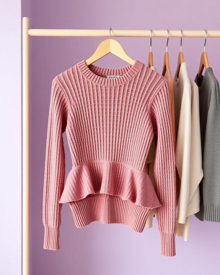 Peplum Pullover